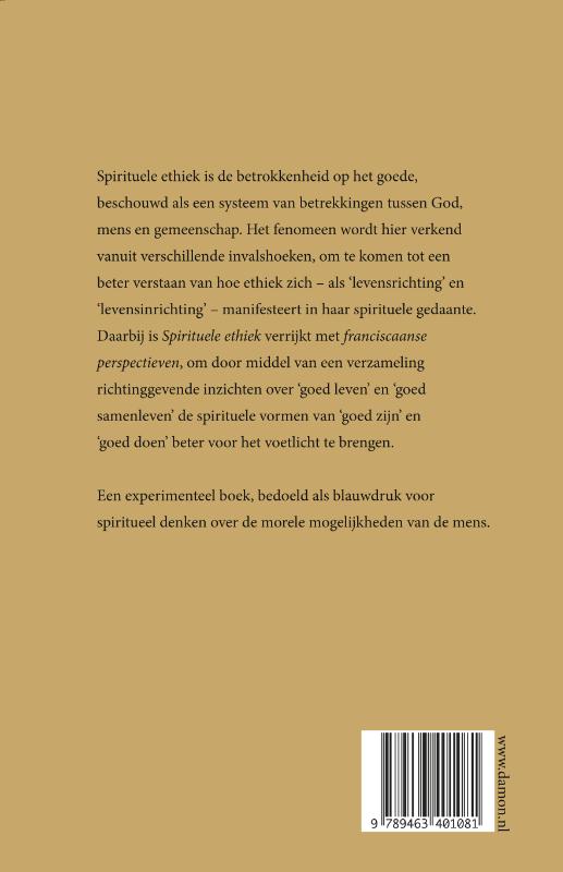 Achterkant van Spirituele ethiek
