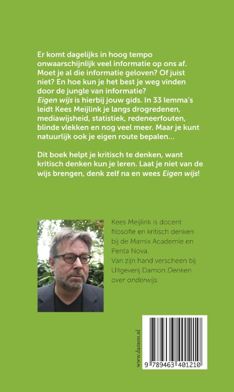 Achterkant van Eigen wijs