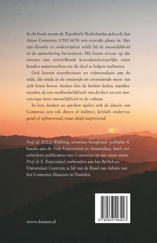 Achterkant van Om de menselijkheid van de cultuur