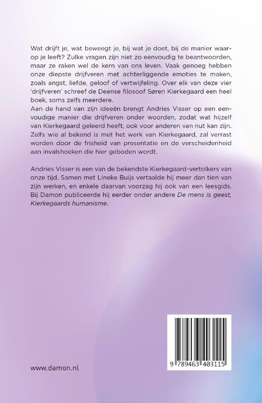 Achterkant van Drijfveren