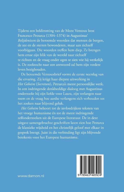Achterkant van Het Geheim