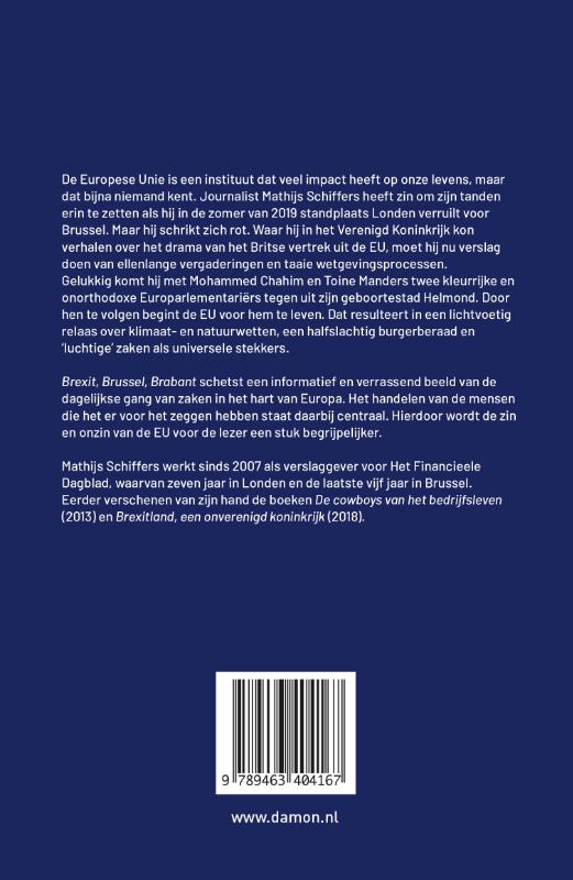 Achterkant van Brexit, Brussel, Brabant