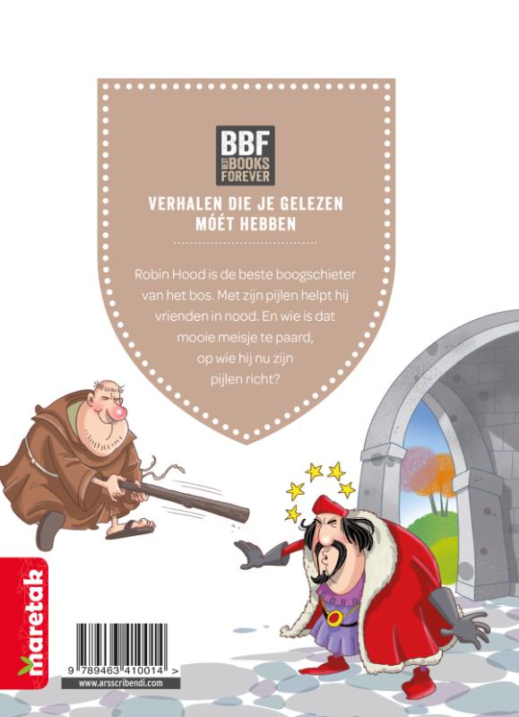 Achterkant van Robin Hood