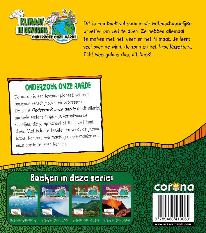 Achterkant van Klimaat in beweging