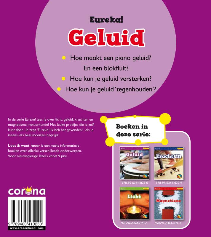 Achterkant van Geluid