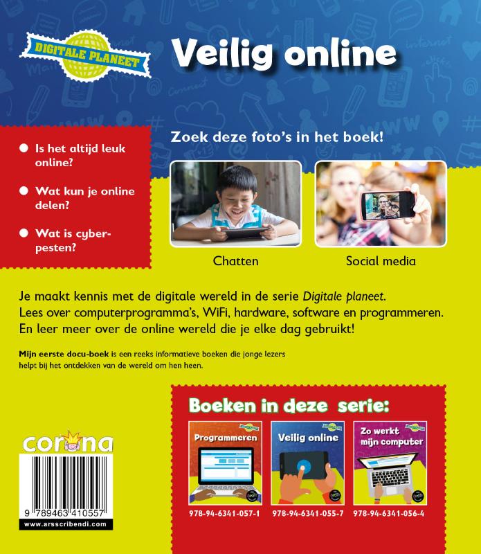 Achterkant van Veilig online