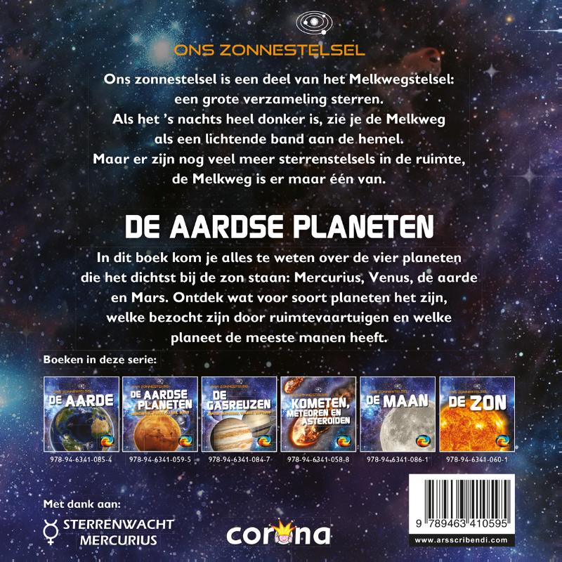 Achterkant van De aardse planeten