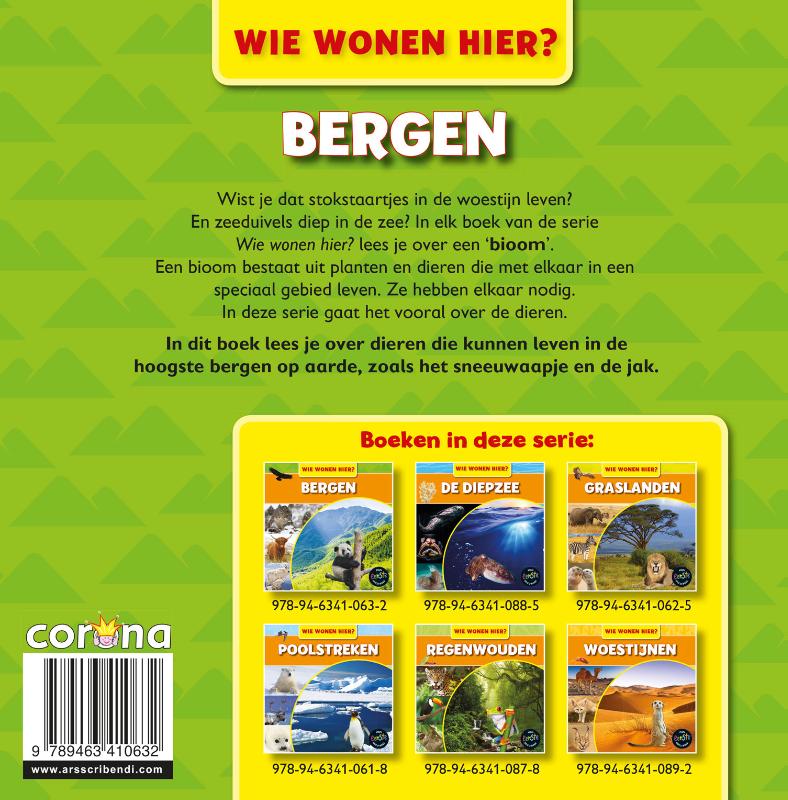 Achterkant van Bergen