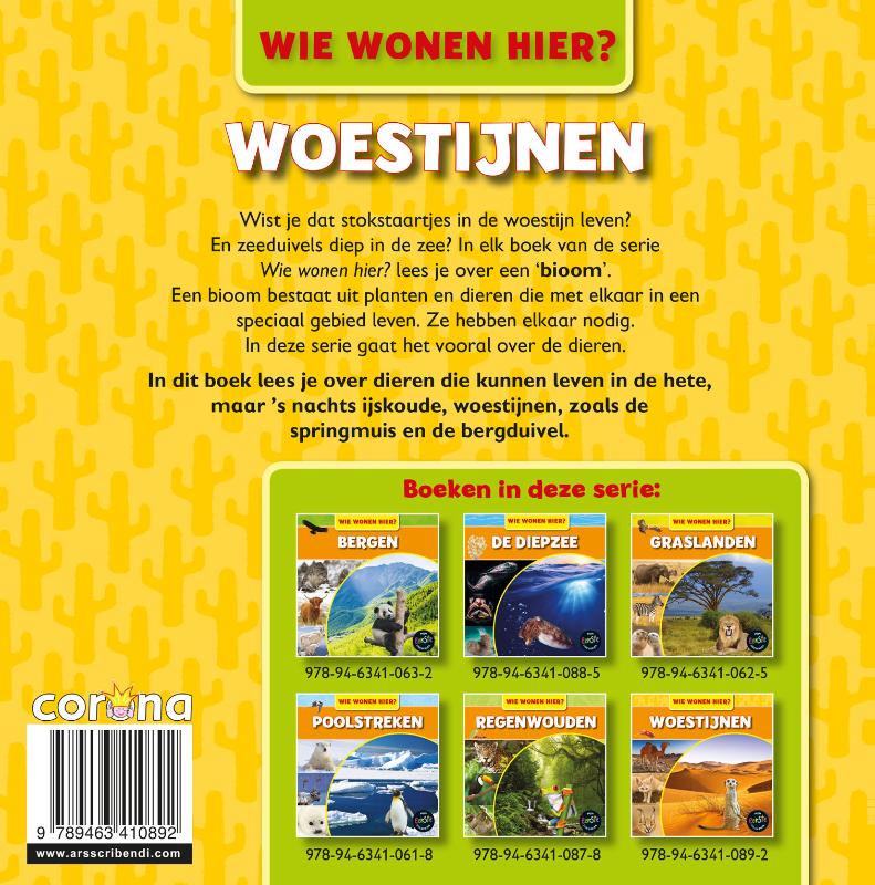 Achterkant van Woestijnen