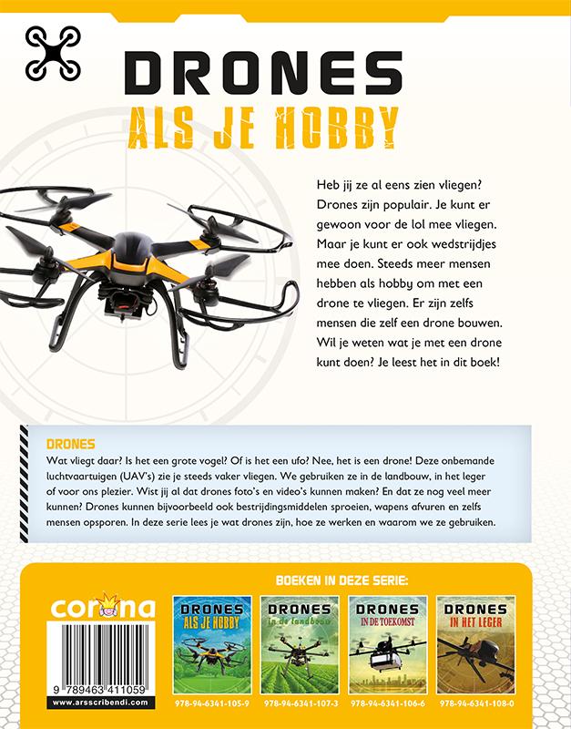 Achterkant van Drones als je hobby