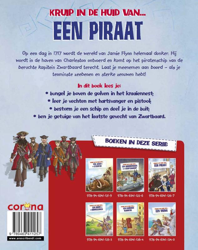 Achterkant van Een piraat