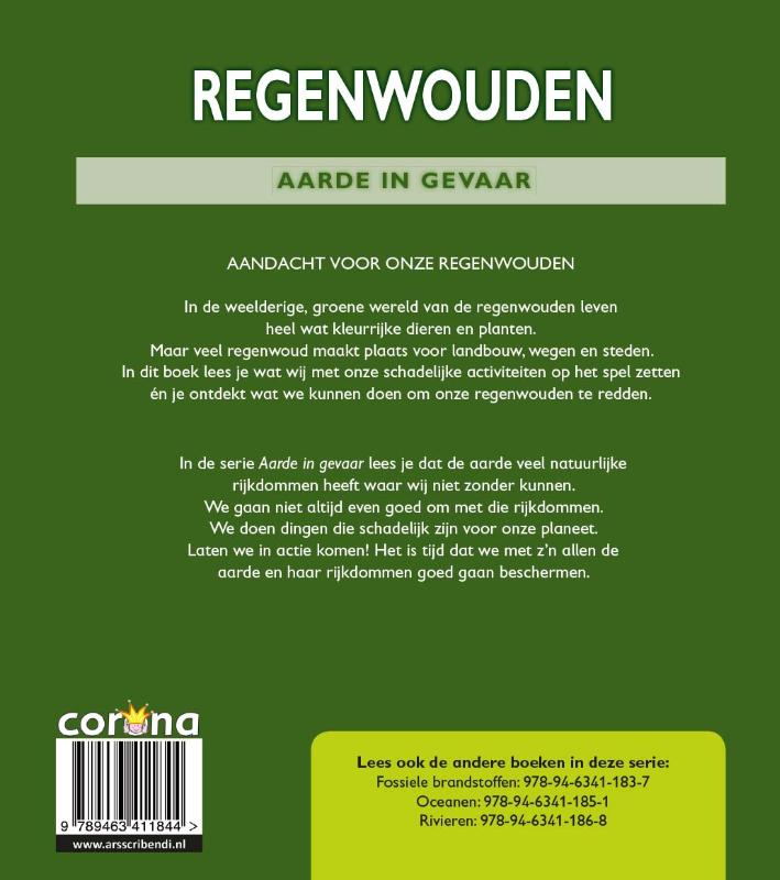 Achterkant van Regenwouden