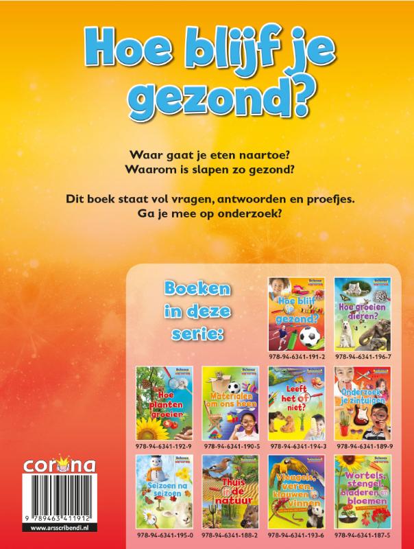 Achterkant van Hoe blijf je gezond?