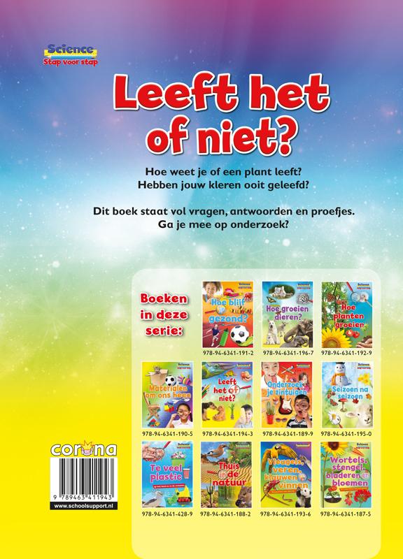 Achterkant van Leeft het of niet?