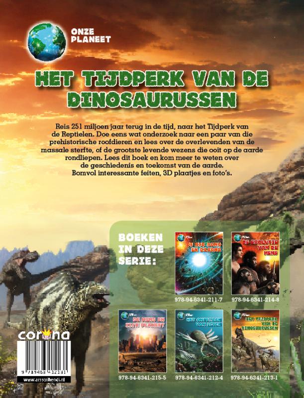 Achterkant van Het tijdperk van de dinosaurussen