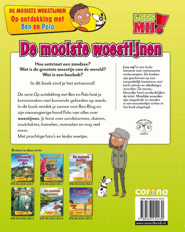Achterkant van De mooiste woestijnen