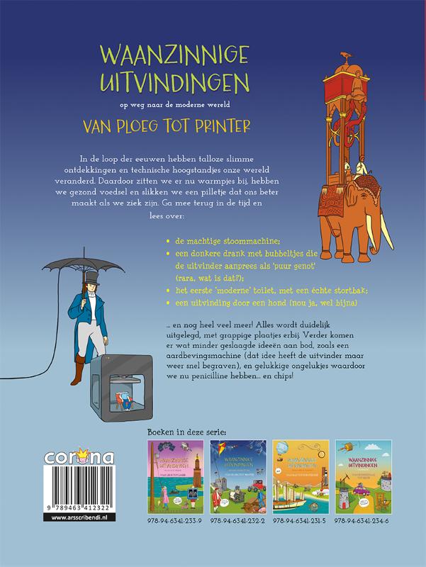 Achterkant van Van ploeg tot printer
