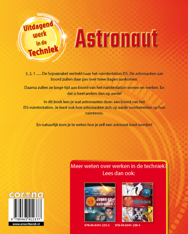 Achterkant van Astronauten