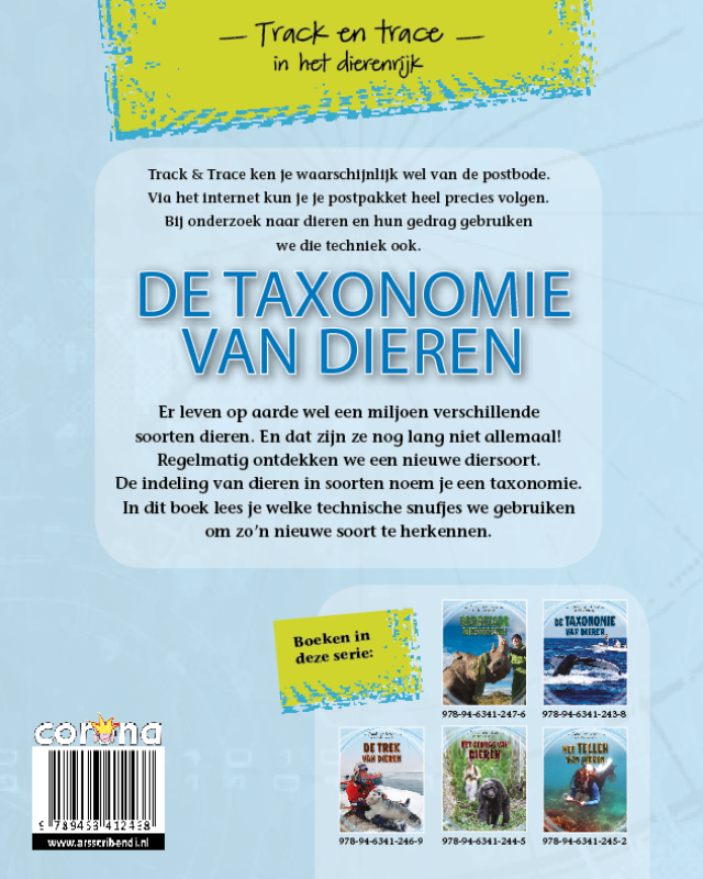 Achterkant van De taxonomie van dieren