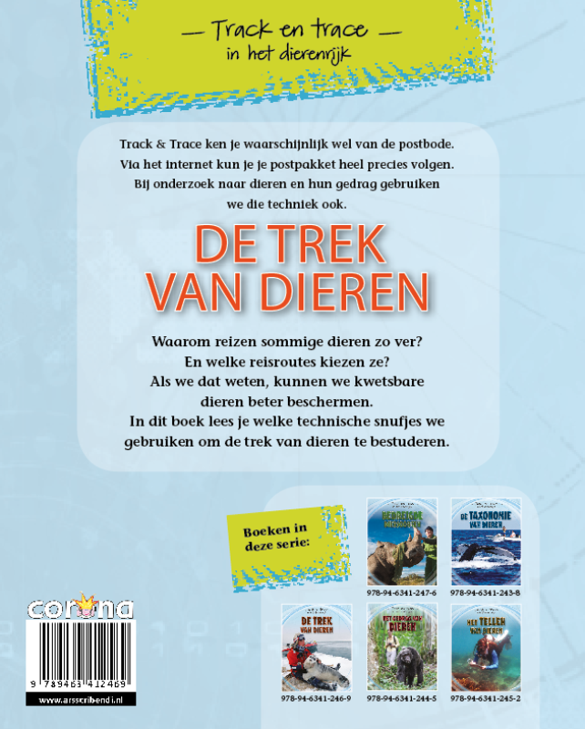 Achterkant van De trek van dieren