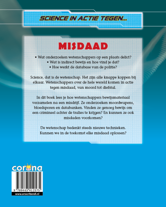 Achterkant van Tegen misdaad