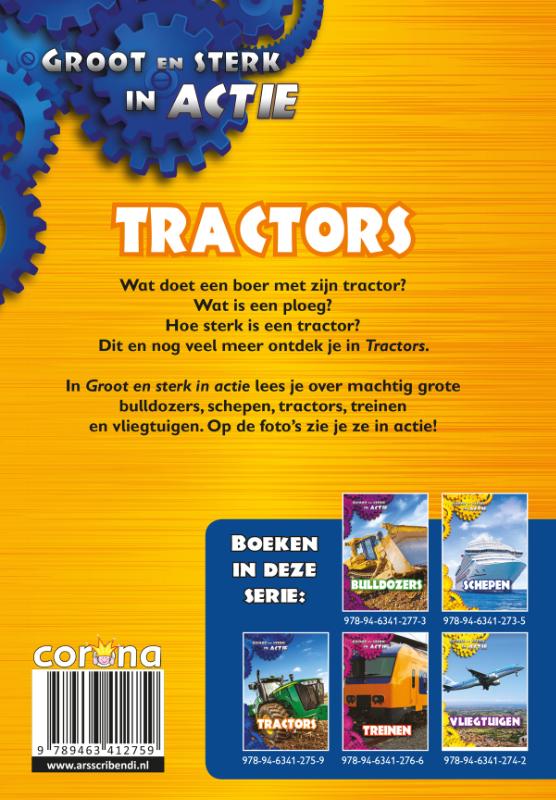 Achterkant van Tractors