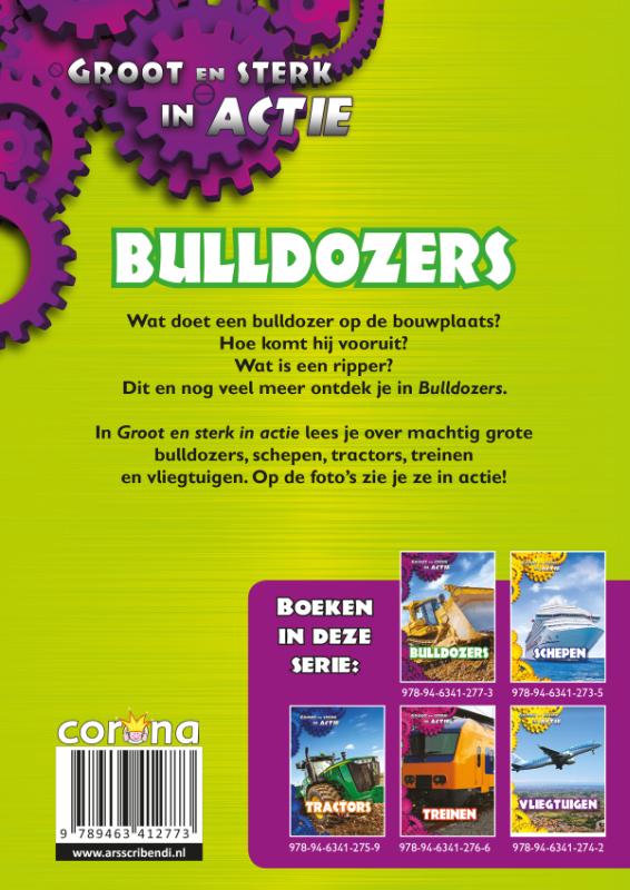 Achterkant van Bulldozers