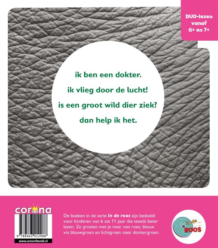 Achterkant van Ziek in het wild