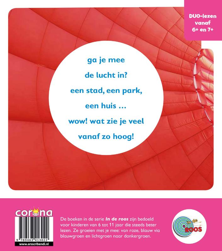 Achterkant van de lucht in