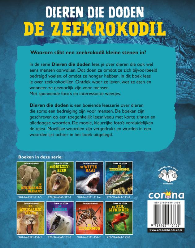 Achterkant van De zeekrokodil