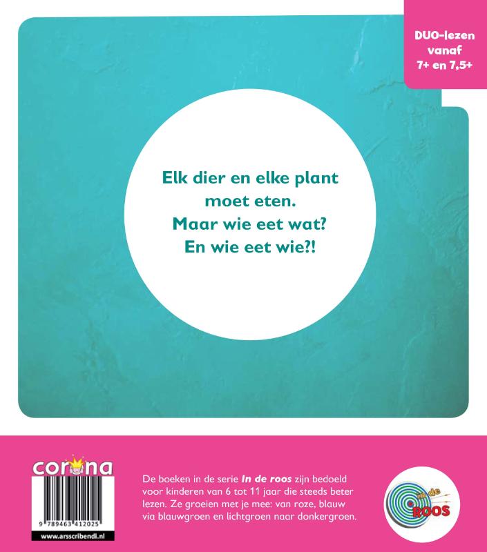 Achterkant van Wie eet wie?