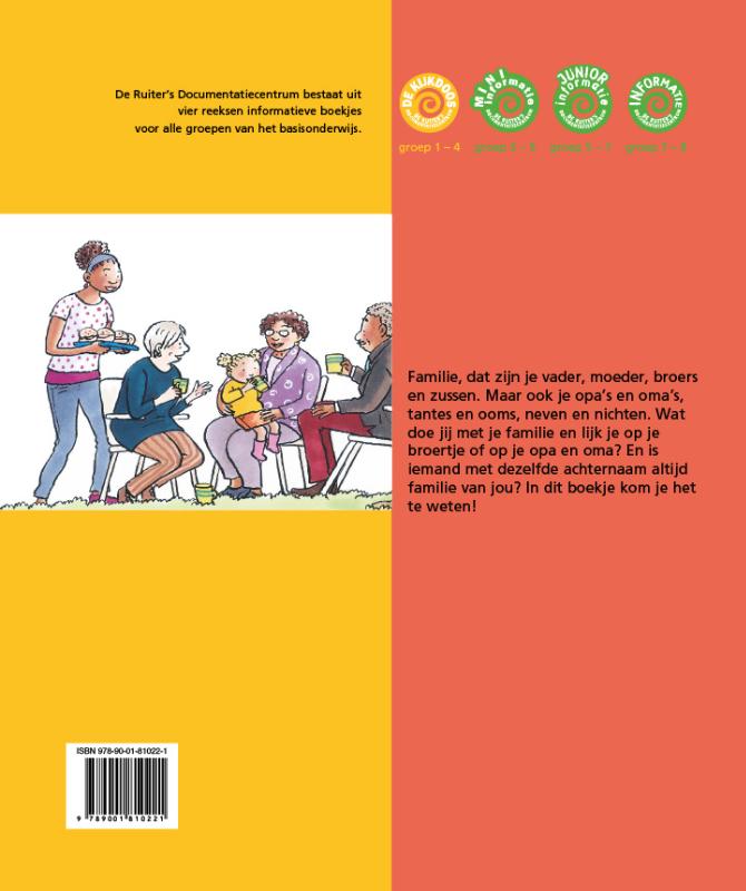 Achterkant van Familie