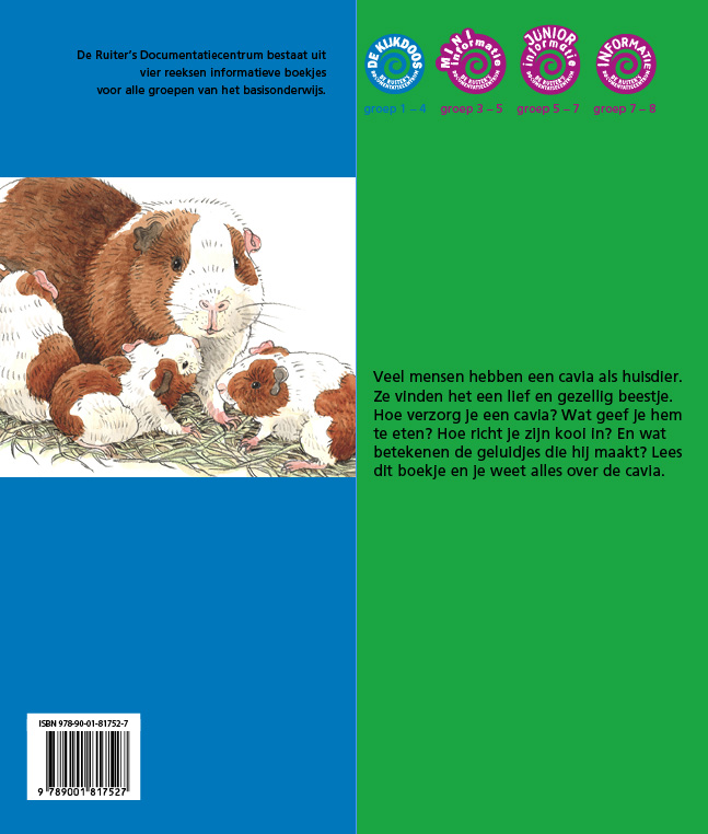 Achterkant van De cavia