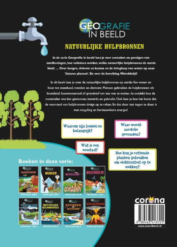 Achterkant van Natuurlijke hulpbronnen