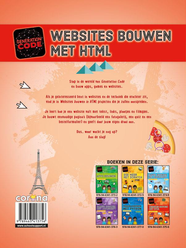 Achterkant van Websites bouwen met HTML