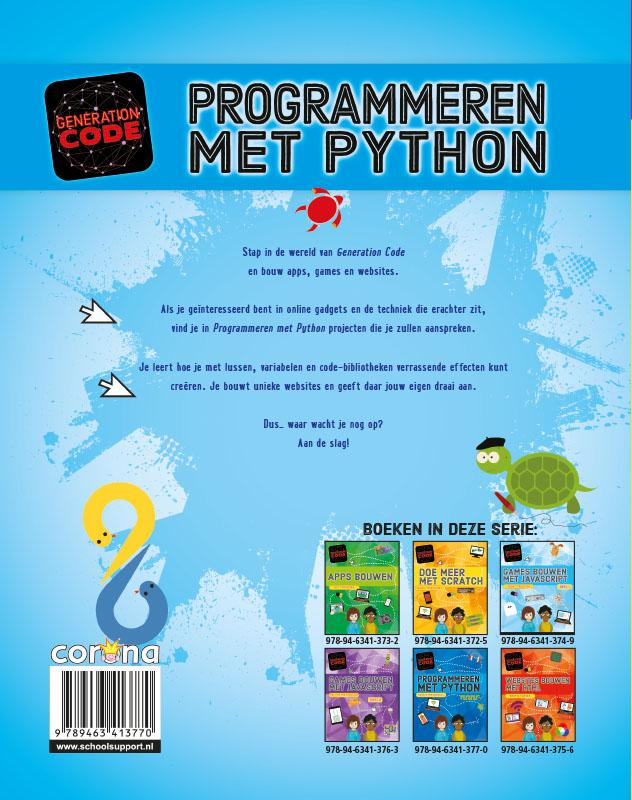 Achterkant van Programmeren met Python