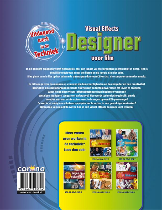 Achterkant van Visual-effects designer voor film