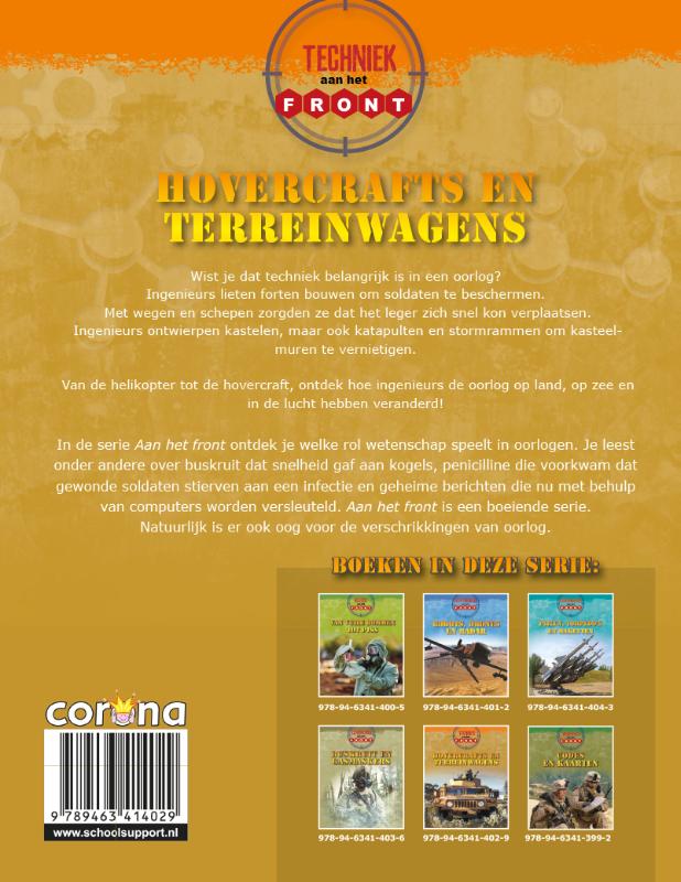 Achterkant van Hovercrafts en terreinwagens