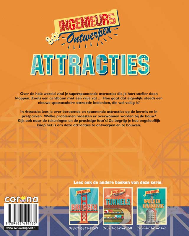 Achterkant van Attracties