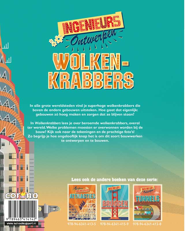 Achterkant van Wolkenkrabbers