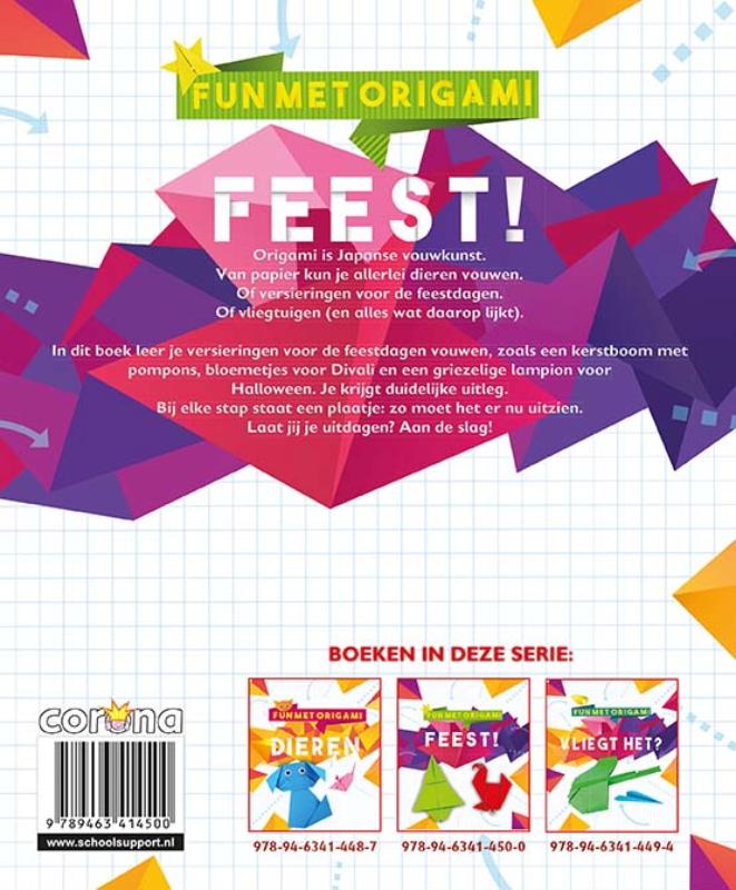 Achterkant van Feest!