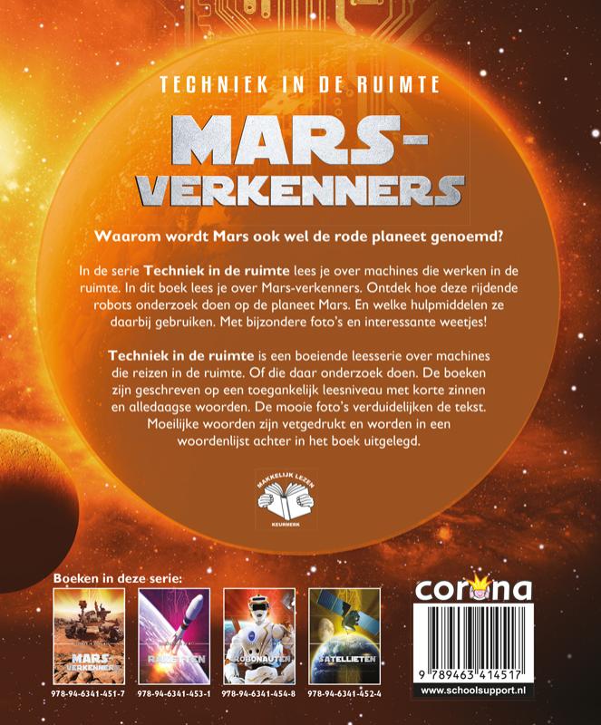 Achterkant van Marsverkenners
