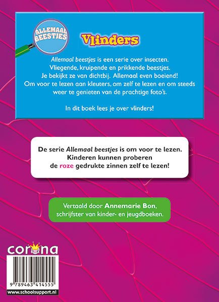 Achterkant van Vlinders