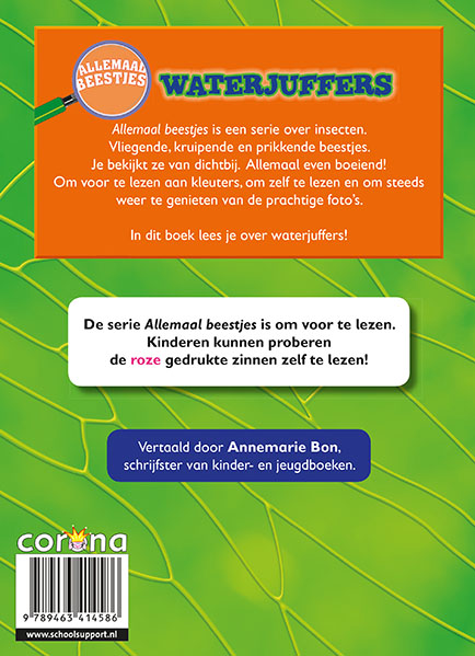 Achterkant van Waterjuffers