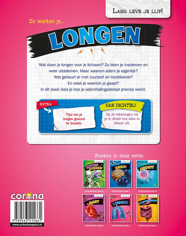 Achterkant van Zo werken je longen