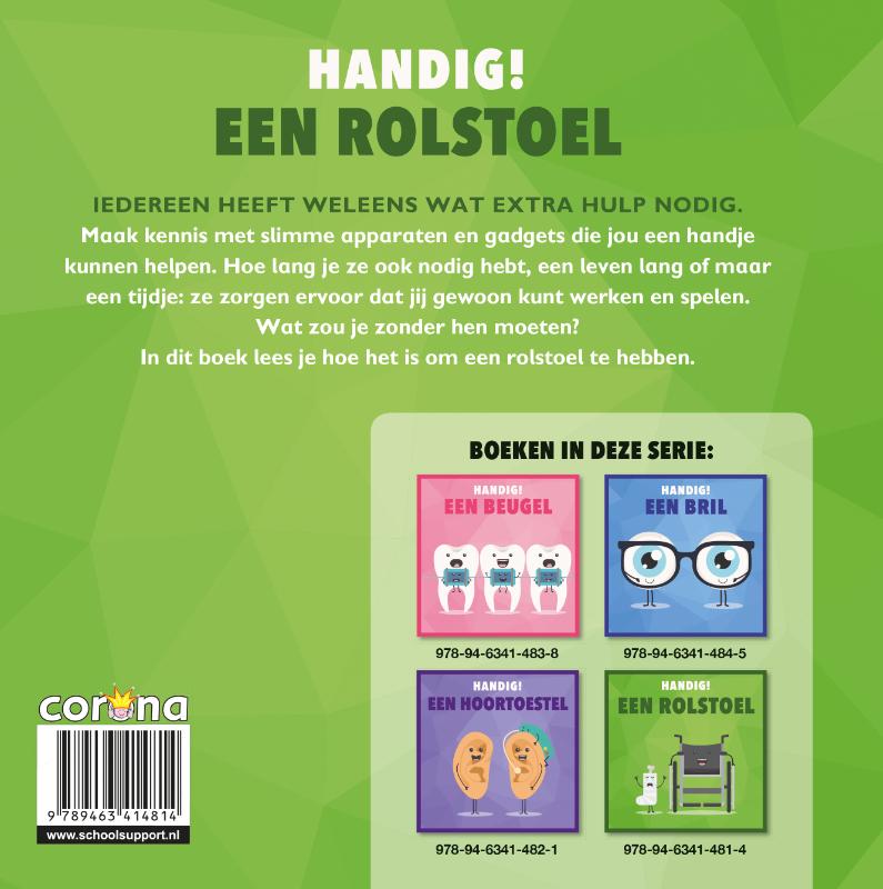 Achterkant van Een rolstoel