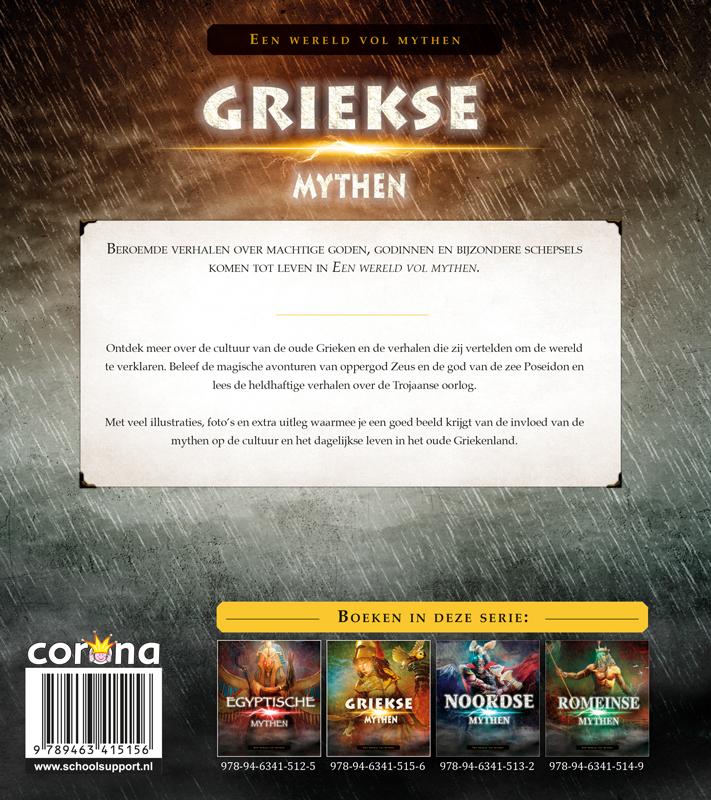 Achterkant van Griekse mythen