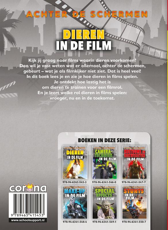 Achterkant van Dieren in de film