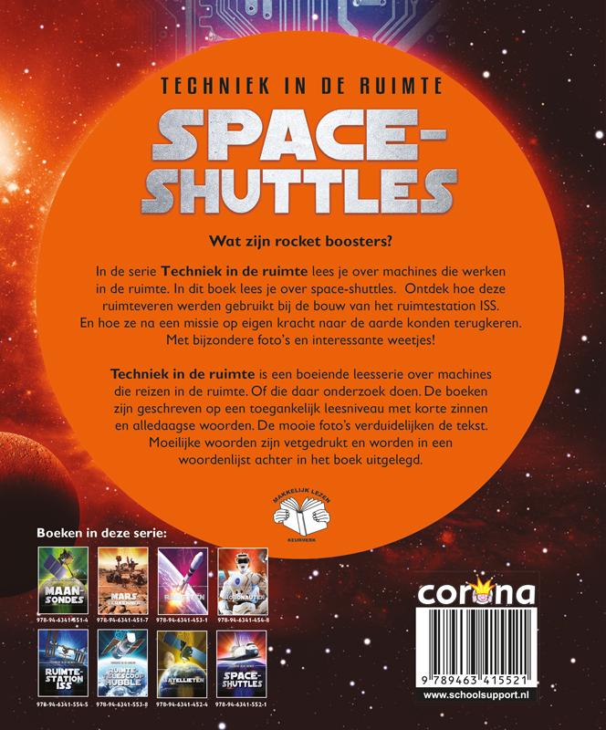 Achterkant van Spaceshuttles