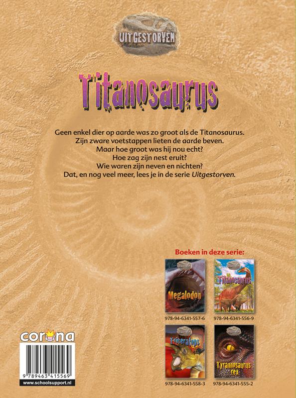 Achterkant van Titanosaurus